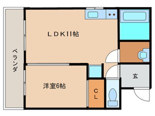 ハイツ西大路の物件間取画像